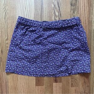 Floral Purple Skirt